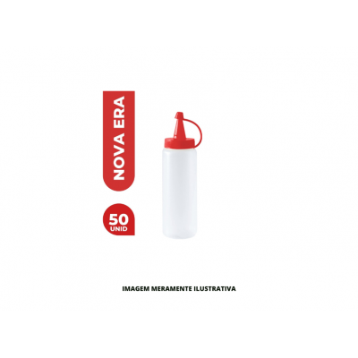 BISNAGA - NOVA ERA - 200ml VERMELHA - CX50